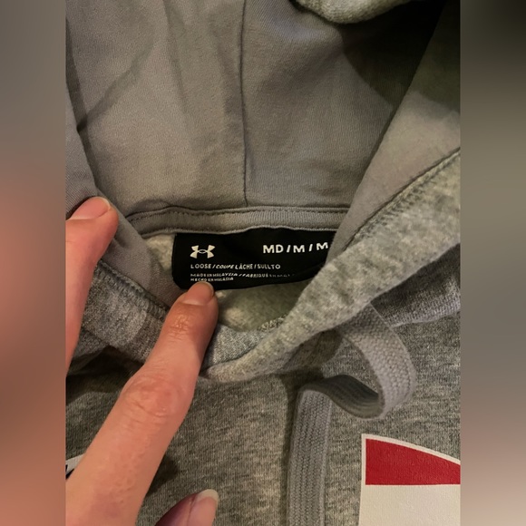 Under Armour American flag sweatshirt - Picture 3 of 4